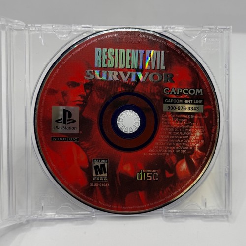 Resident evil survivor sony - evil,