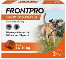 FrontPro Antiparassitario per Cani 4-10 kg (3 Compresse Masticabili) - Boehringe