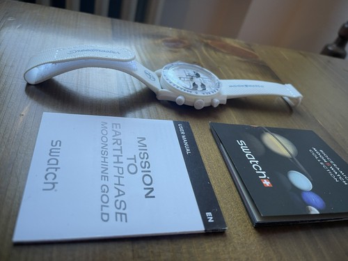 Swatch omega moonswatch - x,