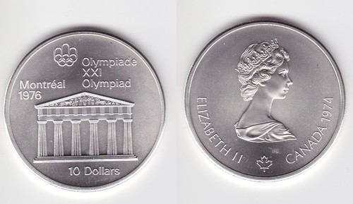 Moneta argento dollari - moneta, 10