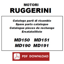 Ruggerini MD150 MD151 MD190