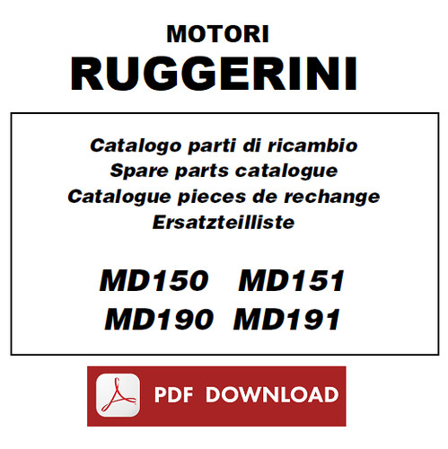 Ruggerini md150 md151 md190 - md150,