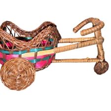 Cesto fioriera vintage in