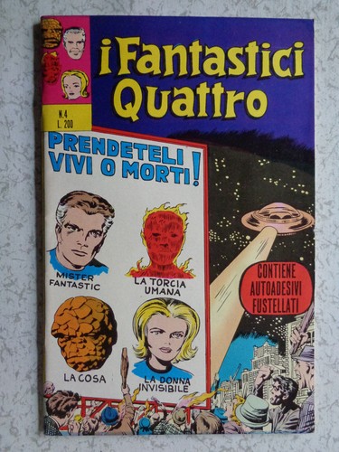 Fantastici quattro 4 con - fantastici, n°