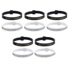 10 Pcs Misuratore Di Anelli