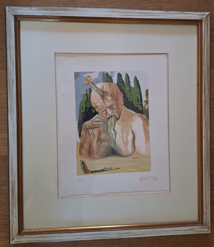 Salvador dalì litografia - dalì,