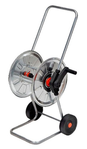 Carrello avvolgitubo con ruote