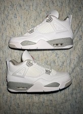 Jordan 4 Retro bianco Oreo