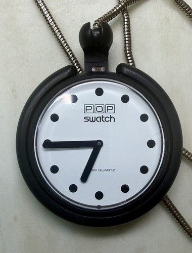 Vintage 1986 swatch pop - 1986, "jet