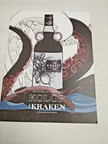Libro colorare the kraken - the,