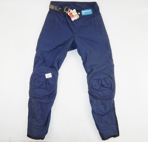 Pantaloni moto vintage blu - vintage,