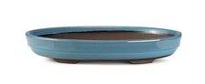 Certrè - Vaso per Bonsai ovale in gres modello Roma 33,5x25,5x5,5 cm