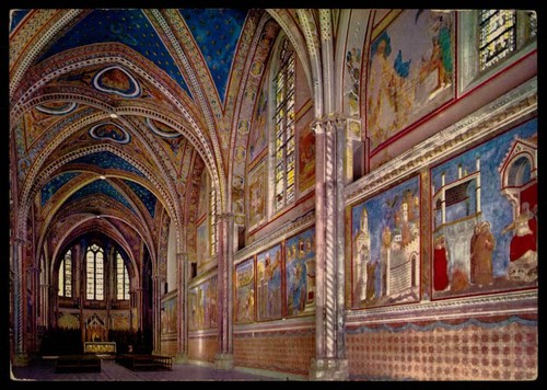 Cartolina italia san - italia, francesco