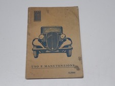 FIAT BALILLA BERLINA E BALILLA