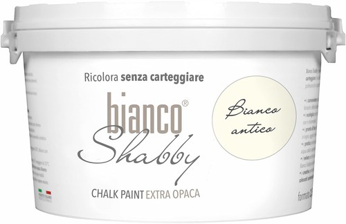 Chalk paint bianco antico - chalk,