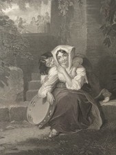 Incisione su Acciaio 1850 The