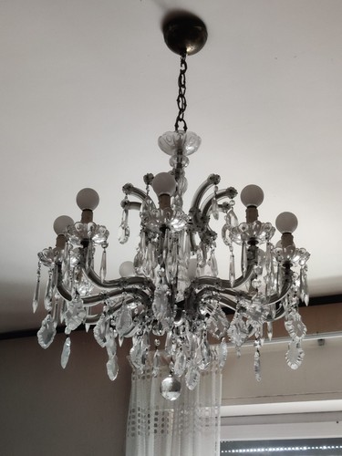 Lampadario vintage con - ,