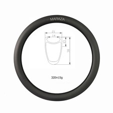 Cerchi bici 20 in carbonio