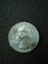 Moneta Quarter Dollar 1966