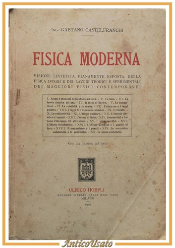 Fisica moderna gaetano - fisica, di