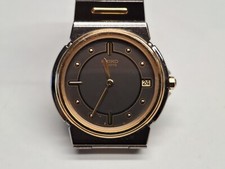 Seiko bitono 9029 6010 orologio vintage donna quartz (batteria) 32 mm