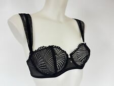 LA PERLA Lingerie - Reggiseno in Pizzo Italiano Nero Venere - Lingerie di Lusso