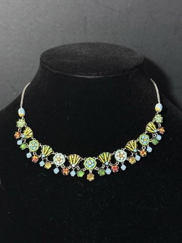 Collana perline artigianali - collana,