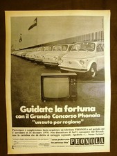 Grande concorso TV Phonola