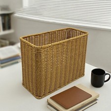 Cestino intrecciato per