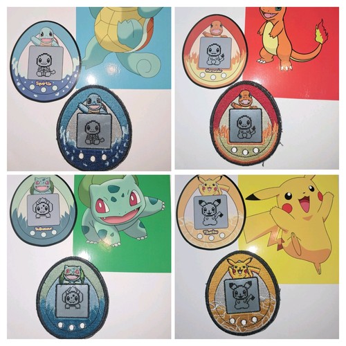 Pokemon tamagotchi embroidered - pokemon,