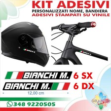 KIT ADESIVI 6+6 CASCO MOTO