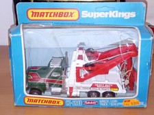 Matchbox Super kings, K-20 "Peterbilt Wreck Truck". Carroattrezzi.