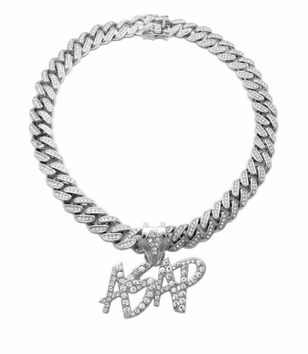 Icey asap rocky pendente - icey, 20"