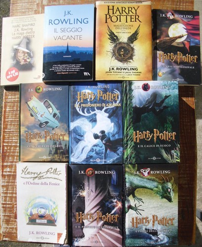 Lotto libri harry potter - libri,