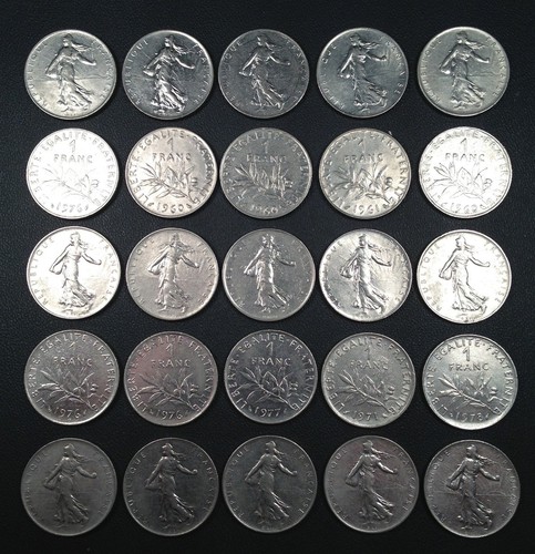 Lotto monete francia 25 - monete,