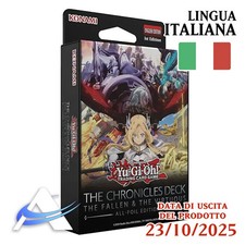 The Chronicles Deck THE FALLEN & THE VIRTUOUS CH01  Lingua Italiana YUGIOH!