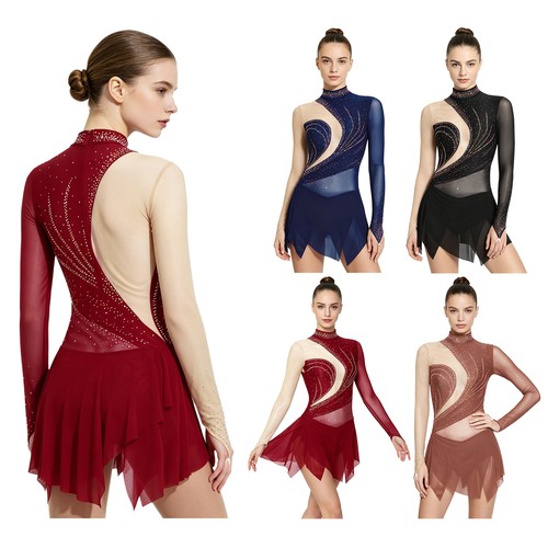 Body donna figura pattinaggio