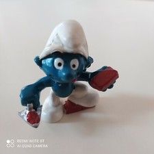 Puffo muratore 1981 schleich - puffo,