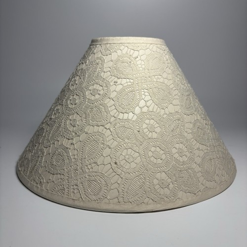Paralume vintage pizzo - vintage, in