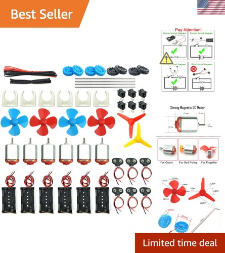 Set mini motori elettrici dc - 6,