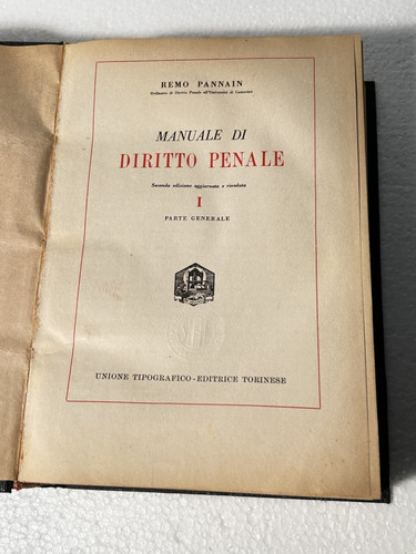 Diritto penale manuale - diritto,