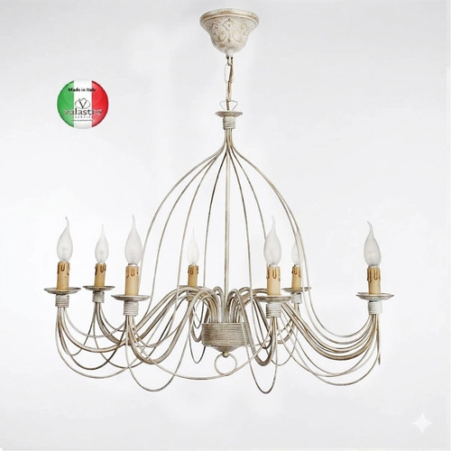 Lampadario sospensione ferro