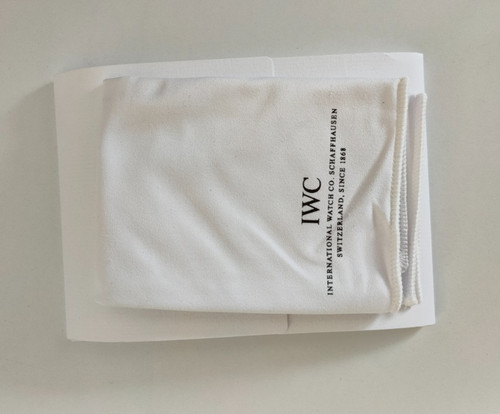 Iwc watch cleaning - watch, cloth