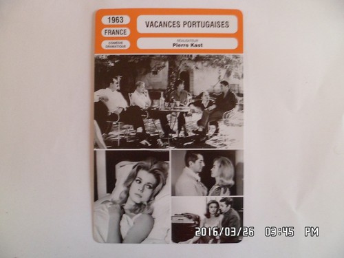 Carte fiche cinema 1963 - fiche,