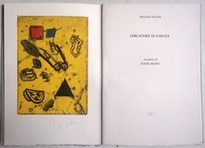 ROGER SELDEN Un'acquaforte firmata - Patani - Cercatore di parole. Upiglio 1987