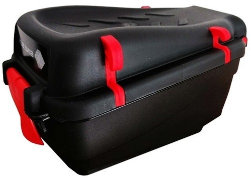 Topcase nero rosso - 5l, nero/rosso