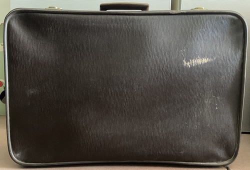 Valigia vintage pelle - in,