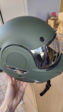 CASCO REVERS DURALEU CABRIO VERDE OPACO MILITARE TAGLIA S