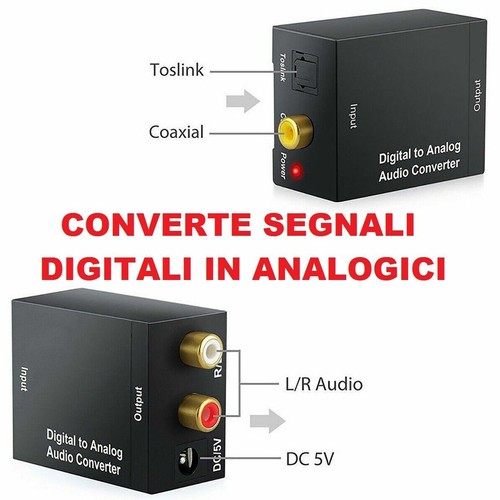 Convertitore audio da - convertitore,