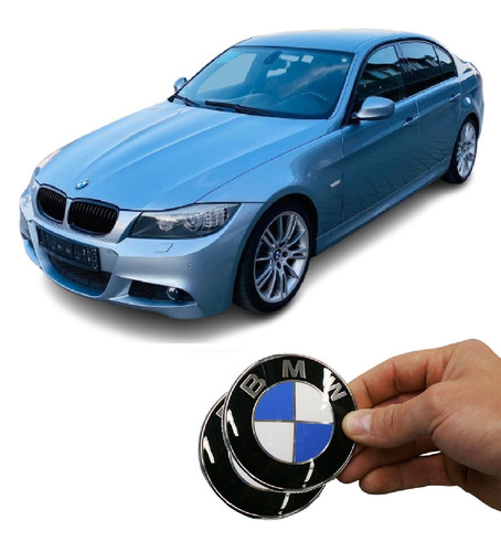 Set pezzi emblemi bmw 82mm - set, +